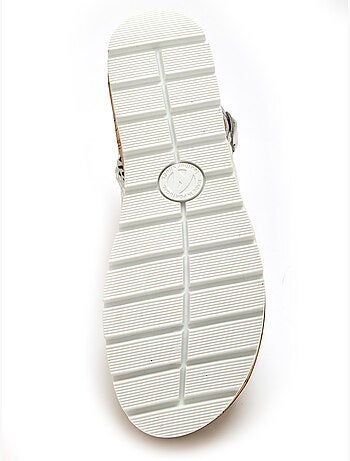 Sandales extensibles doublure cuir - PEDICONFORT