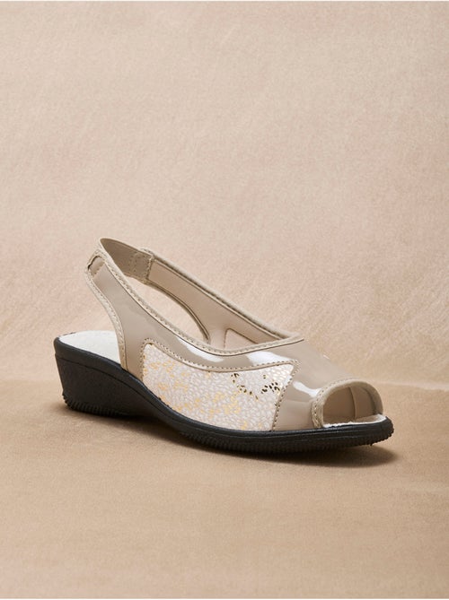 Sandales extensibles élastiquées - PEDICONFORT - Kiabi