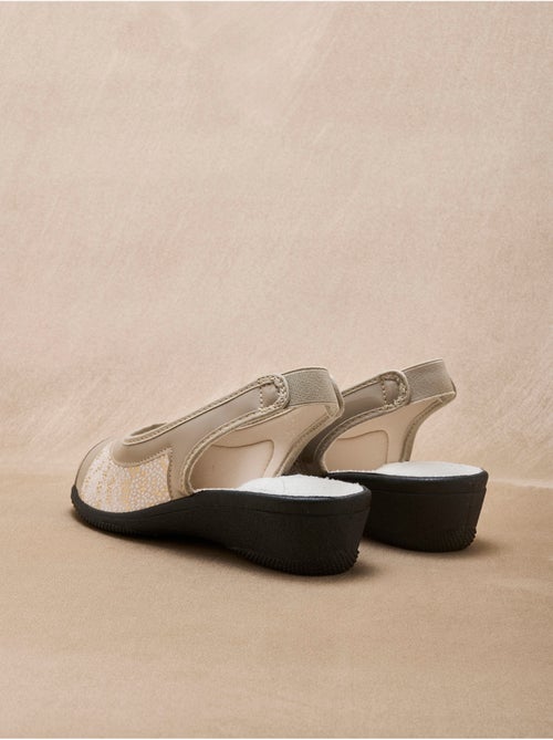 Sandales extensibles élastiquées - PEDICONFORT - Kiabi