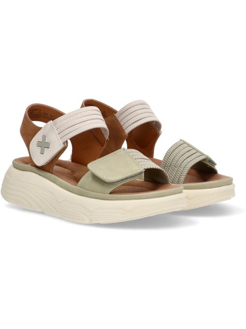 Sandales femme à fermeture ajustable - Kiabi