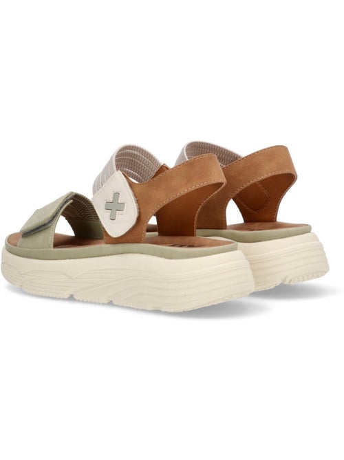 Sandales femme à fermeture ajustable - Kiabi