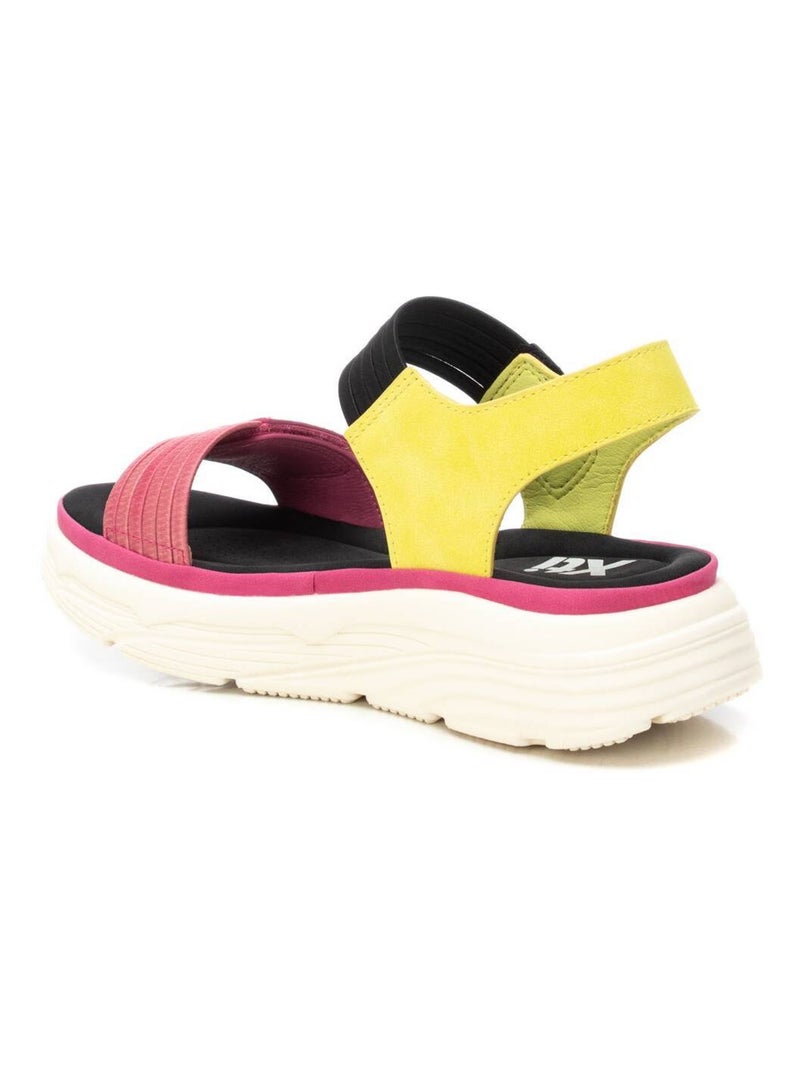Sandales femme à fermeture ajustable Mauve lilas - Kiabi
