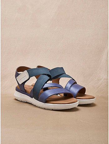 Sandales femme à scratch - PEDICONFORT