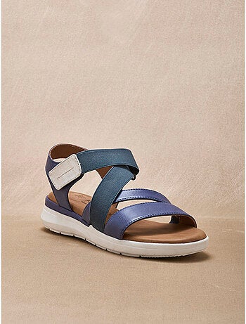 Sandales femme à scratch - PEDICONFORT