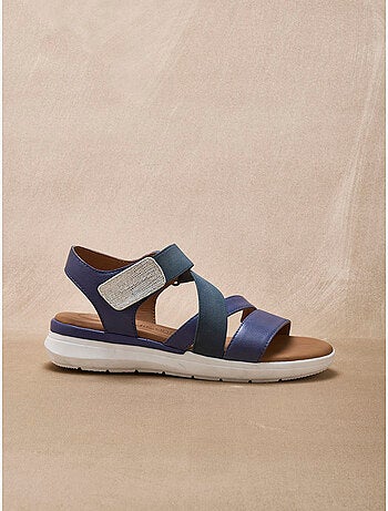 Sandales femme à scratch - PEDICONFORT