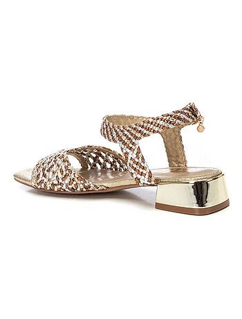 Sandales femme à talon bas