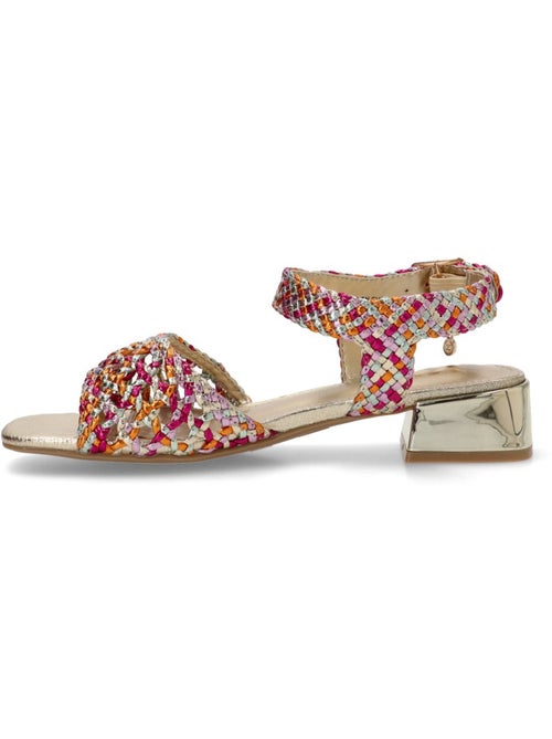 Sandales femme à talon bas - Kiabi