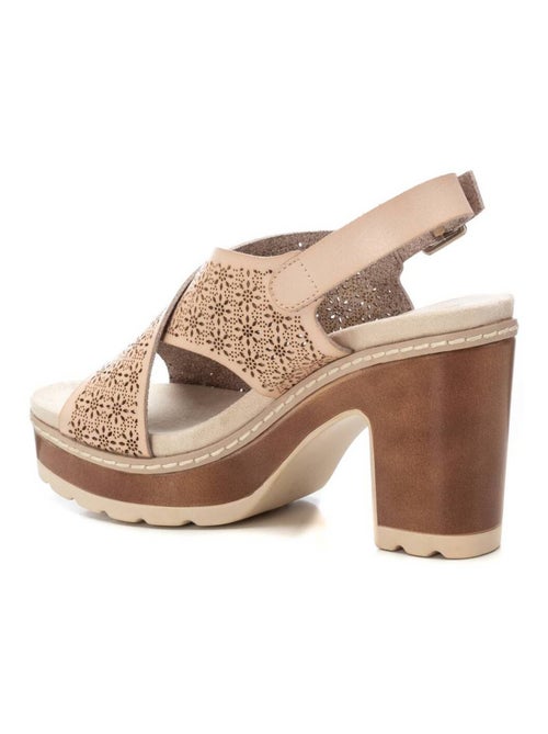 Sandales femme à talon - Kiabi