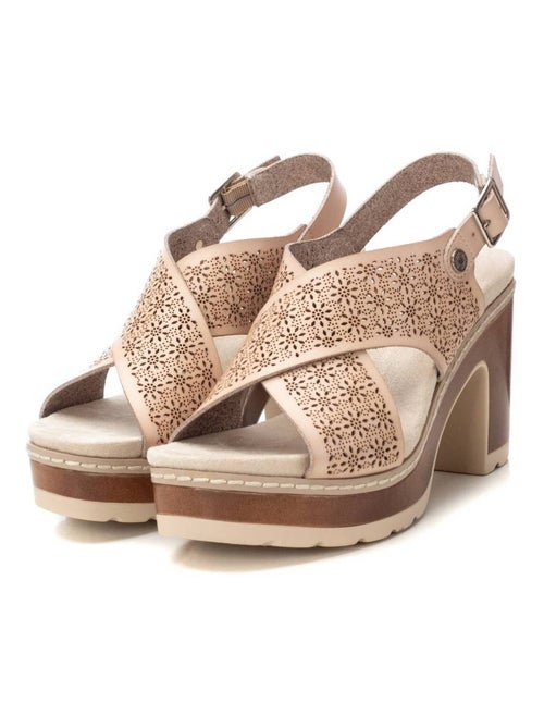 Sandales femme à talon - Kiabi
