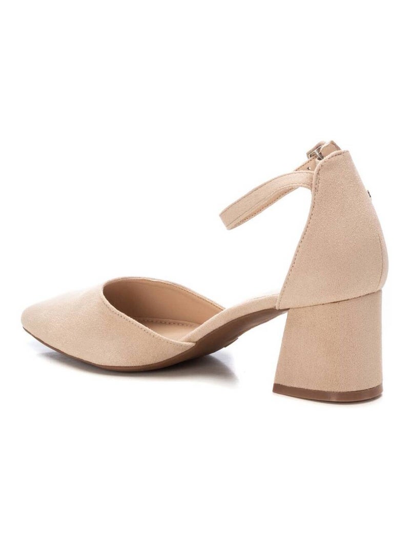 Sandales femme à talon Beige - Kiabi