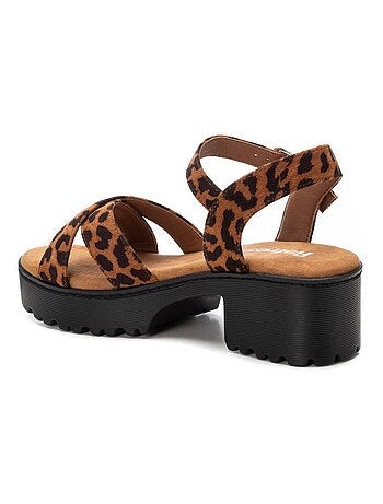 Sandales femme à talon