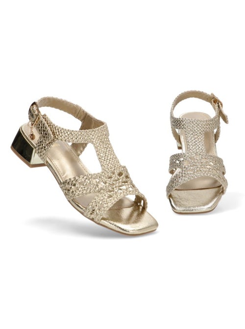 Sandales femme à talon - Kiabi