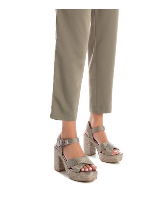 Sandales femme à talon - Kiabi