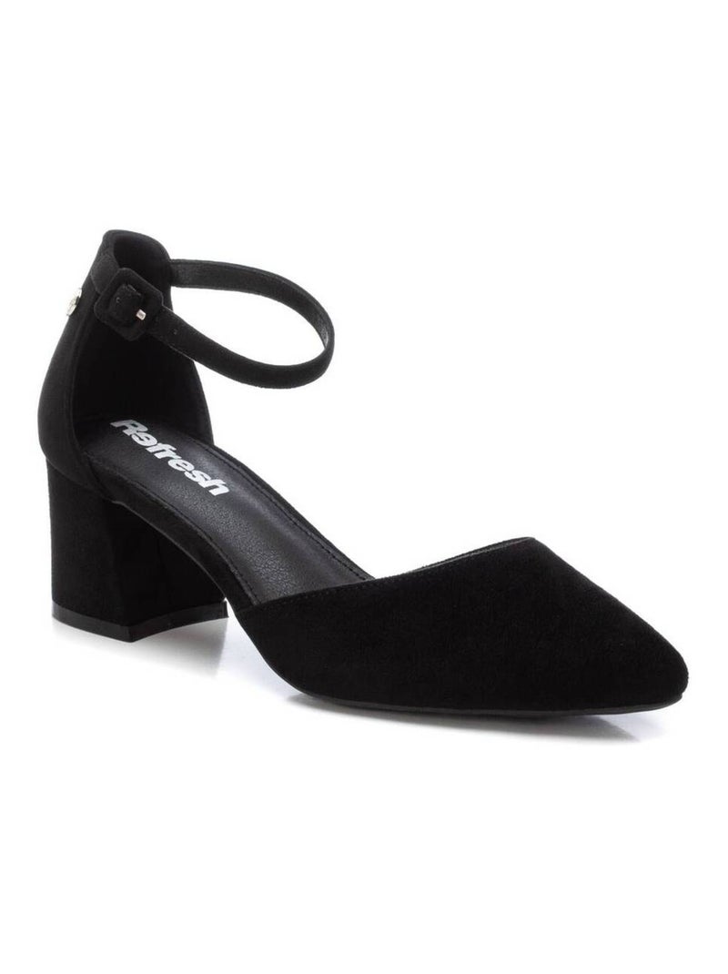 Sandales femme à talon Noir - Kiabi
