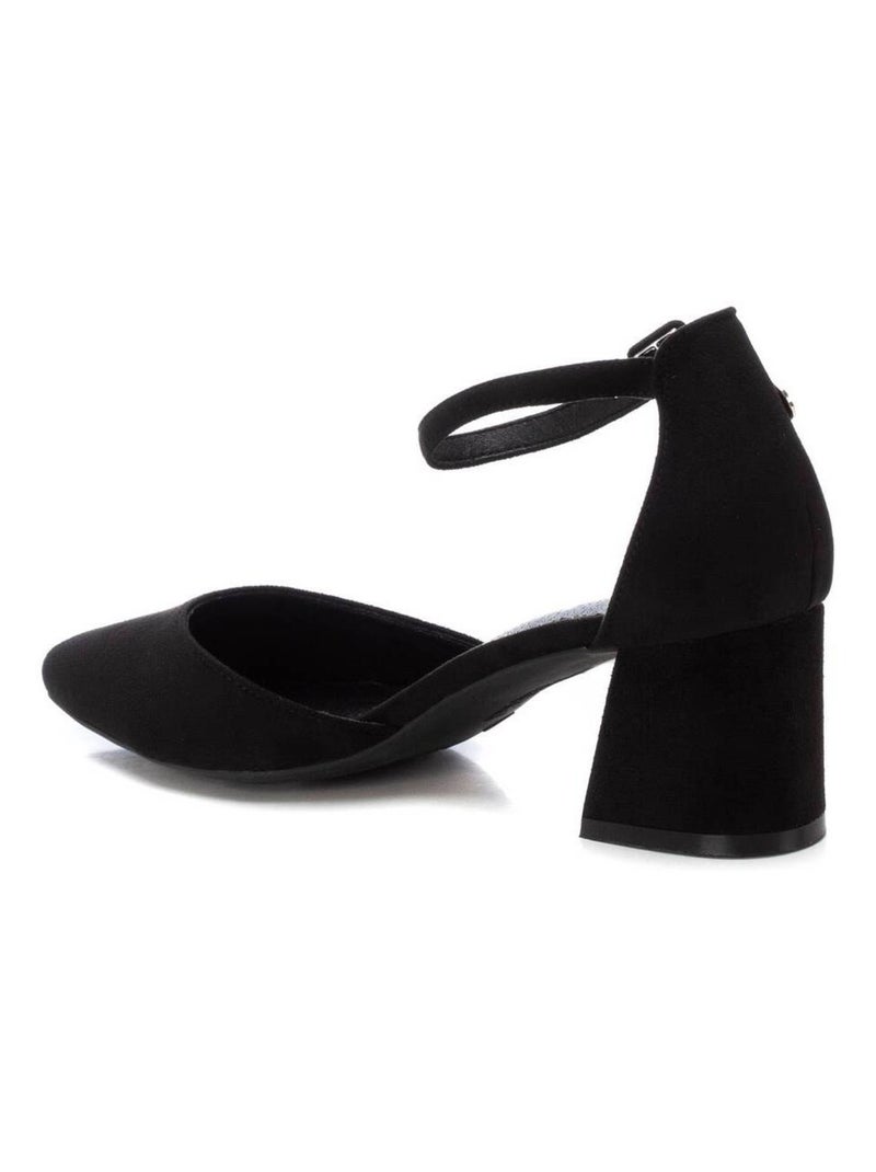Sandales femme à talon Noir - Kiabi