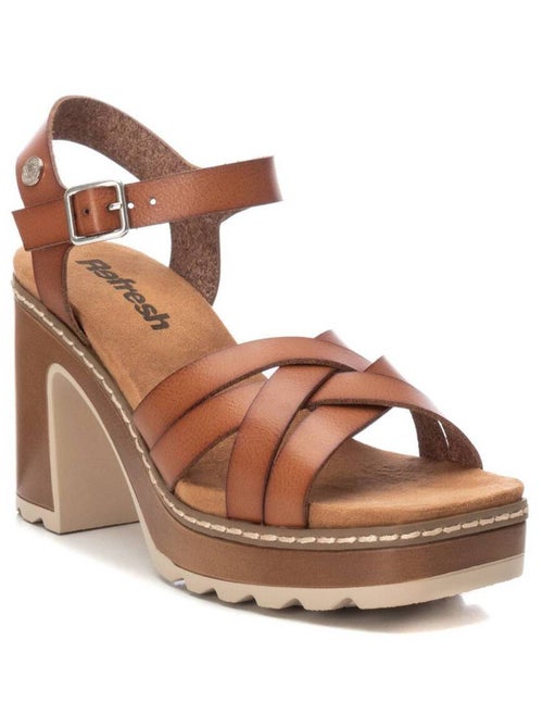 Sandales femme à talon - Kiabi