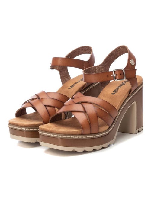 Sandales femme à talon - Kiabi