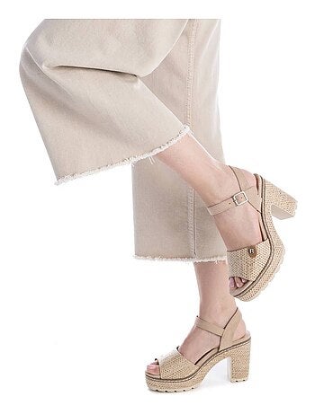 Sandales femme à talon