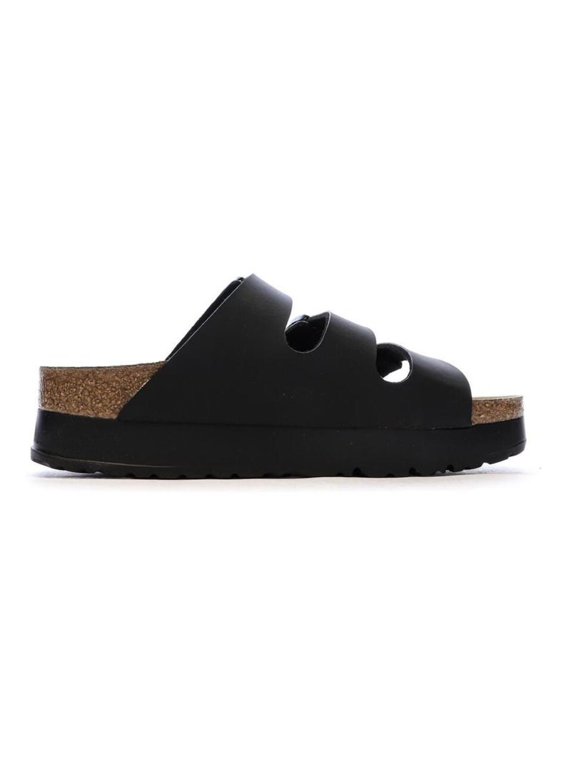 Sandales  Femme Birkenstock Arizona Papflex Noir - Kiabi
