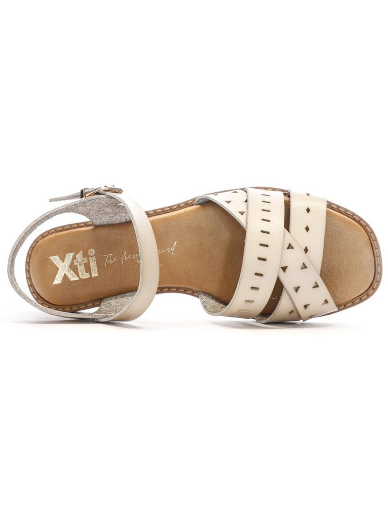 Sandales Femme Blanc - Kiabi