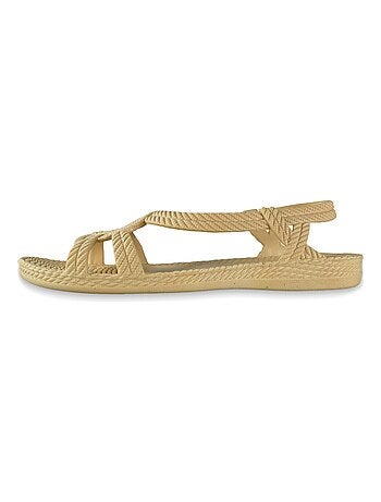 Sandales femme Brasileras semelle en gomme