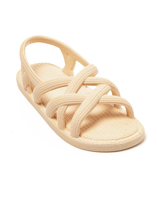 Sandales femme Brasileras semelle en gomme - Kiabi