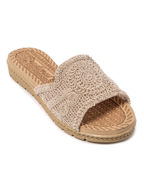 Sandales femme Brasileras semelle en gomme - Kiabi