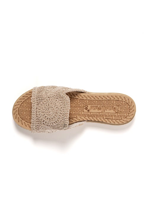 Sandales femme Brasileras semelle en gomme - Kiabi