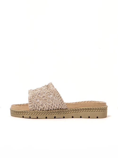 Sandales femme Brasileras semelle en gomme - Kiabi