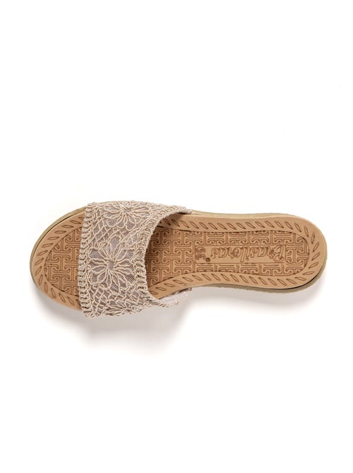 Sandales femme Brasileras semelle en gomme - Kiabi