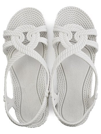 Sandales femme Brasileras semelle en gomme