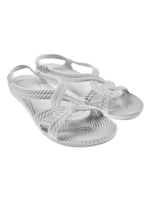 Sandales femme Brasileras semelle en gomme - Kiabi