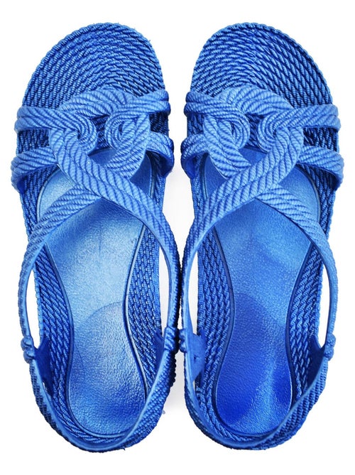 Sandales femme Brasileras semelle en gomme - Kiabi