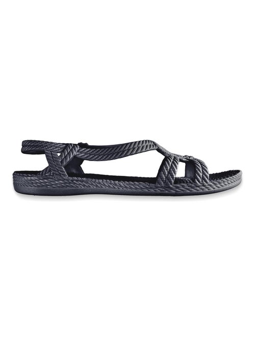 Sandales femme Brasileras semelle en gomme - Kiabi
