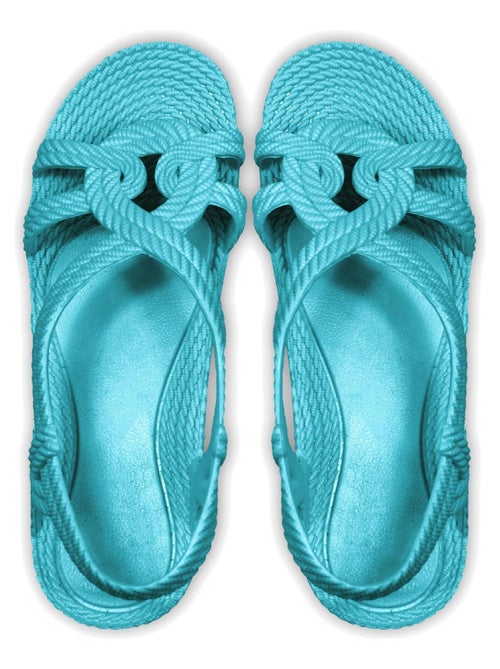 Sandales femme Brasileras semelle en gomme - Kiabi