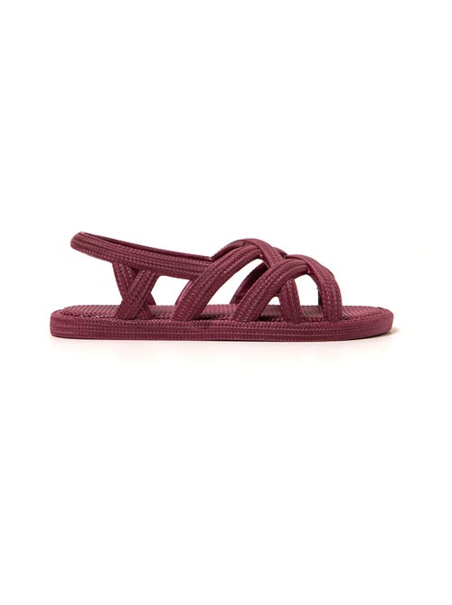 Sandales femme Brasileras semelle en gomme - Kiabi
