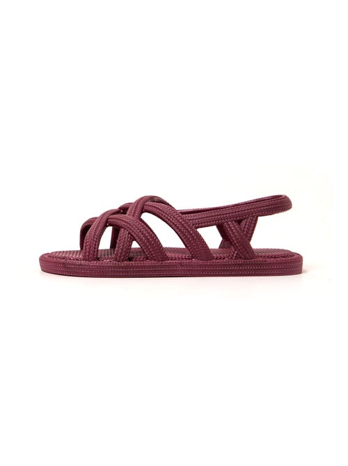 Sandales femme Brasileras semelle en gomme - Kiabi