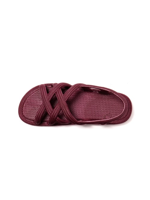 Sandales femme Brasileras semelle en gomme - Kiabi