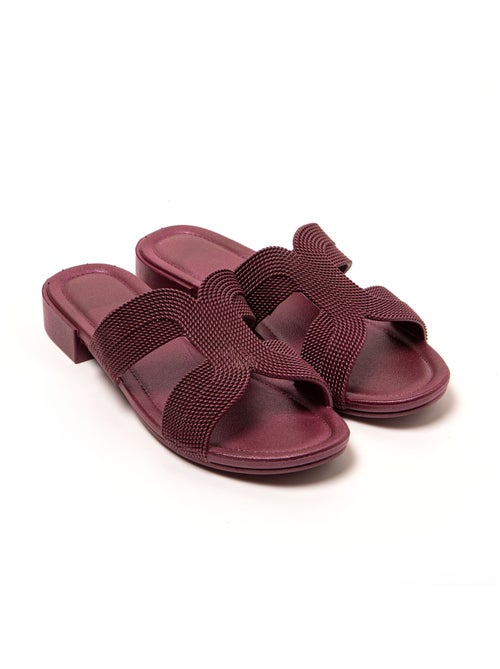 Sandales femme Brasileras semelle en gomme - Kiabi