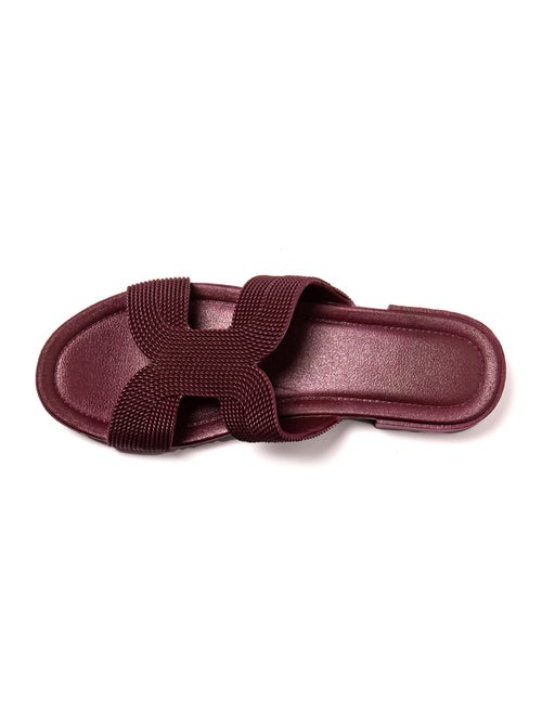 Sandales femme Brasileras semelle en gomme - Kiabi