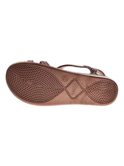 Sandales femme Brasileras semelle en gomme - Kiabi Sandales femme Brasileras semelle en gomme - Kiabi