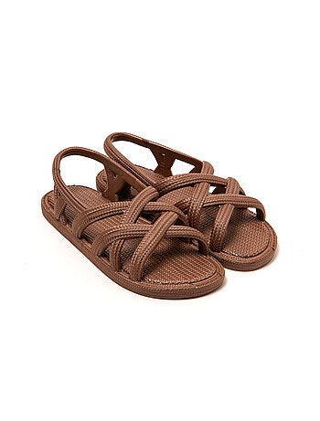 Sandales femme brasileras semelle en gomme