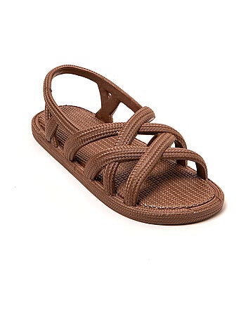 Sandales femme brasileras semelle en gomme
