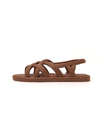 Sandales femme brasileras semelle en gomme