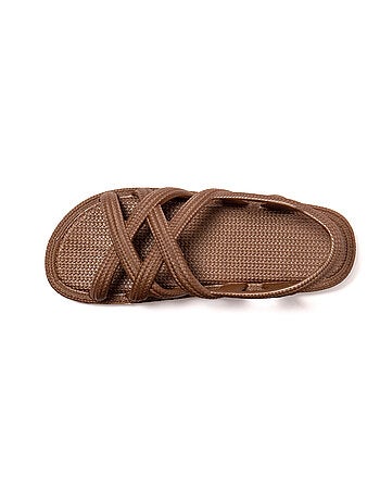Sandales femme brasileras semelle en gomme