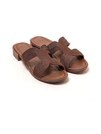 Sandales pour femme Brasileras avec semelle gomme