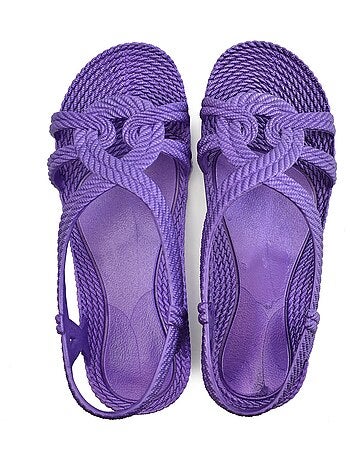 Sandales femme Brasileras semelle en gomme