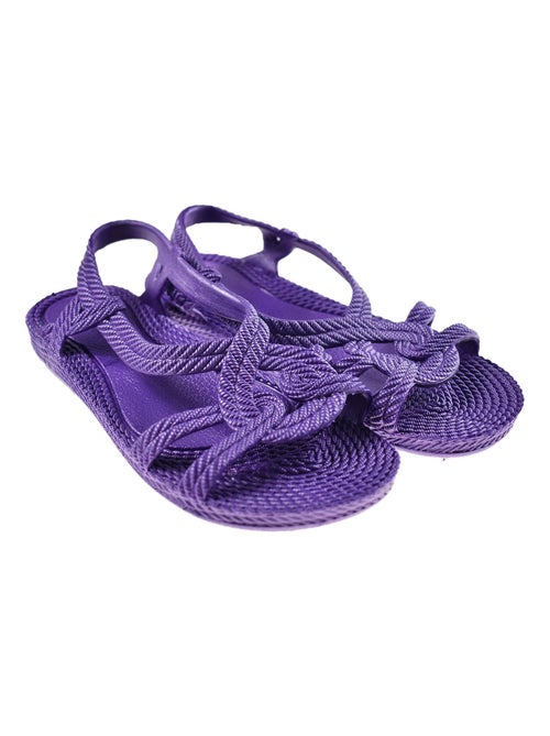 Sandales femme Brasileras semelle en gomme - Kiabi