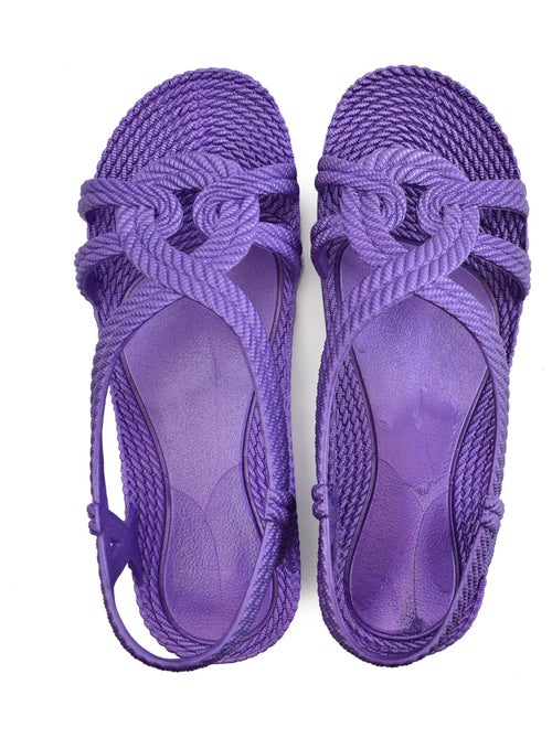 Sandales femme Brasileras semelle en gomme - Kiabi