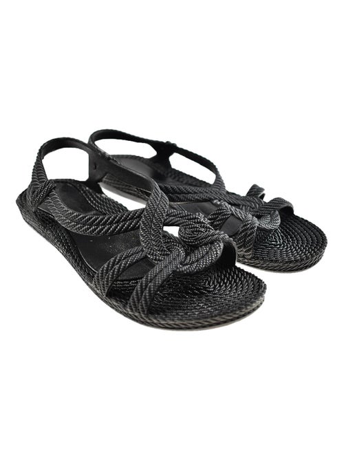 Sandales femme Brasileras semelle en gomme - Kiabi